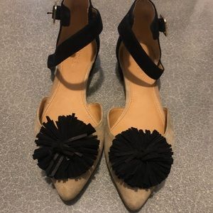 Jcrew POM POM shoes